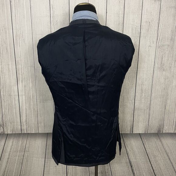 J. Crew Thompson 44R Blue 100% Wool 2-Button Dual-Vent Sports Coat - Picture 11 of 11